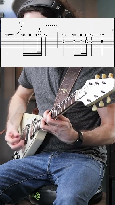 Wind of Change - solo - Scorpions - Cover by Sascha Rebbe - With Guitar Pro tab #guitarpro