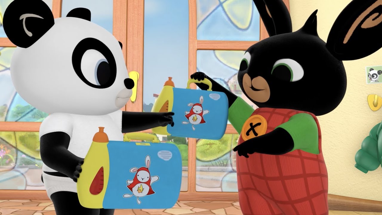 Lunchbox, Musical Statues, Eggy Head, Train and MORE! | 1 HOUR | Pando and Bing