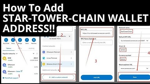 StarTowerChain: HOW TO ADD STAR TOWER CHAIN ⛓️ WALLET .StarTowerChain #StarTower#Web3 #DePIN