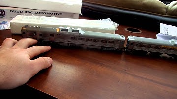 Budd RDC car review HO scale Proto 1000