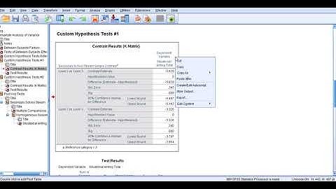 ANOVA 4: Contrasts and Save options in GLM