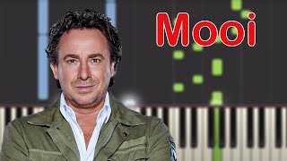 Video thumbnail of "Marco Borsato - Mooi - Piano Tutorial door PianoNL"