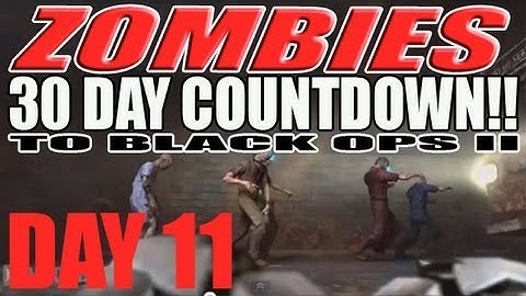 30 DAYS OF ZOMBIES DAY 11 - SHI NO NUMA 3/6 COUNTDOWN TO BO2