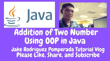Addition of Two Numbers Using OOP in Java