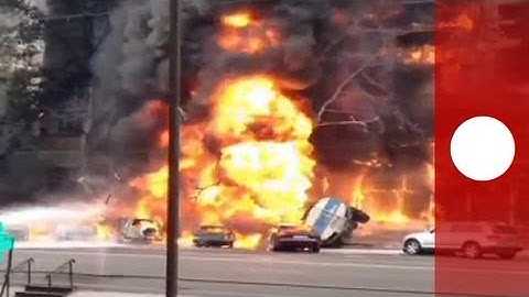 Kazakhstan: un camion-citerne provoque un violent incendie
