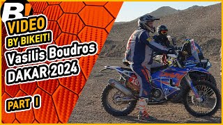 Βασίλης Μπούδρος  Rally Dakar 2024  Η πορεία προς τον τερματισμό  BIKEIT.GR