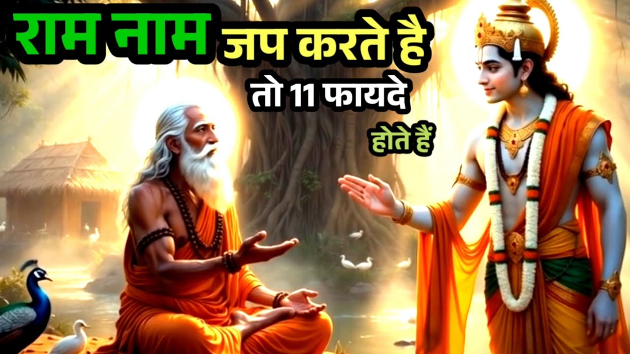 राम नाम जपने के 11 अद्भुत फायदे | Ram naam japne ke 11 fayde | Hanuman Vachan | Bajan Marg 