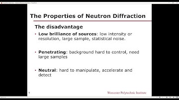 Neutron Diffraction Danyang Zheng