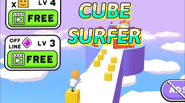 Cube Surfer - Gameplay Walkthrough - Android Gameplay - Kids Videos for Kids