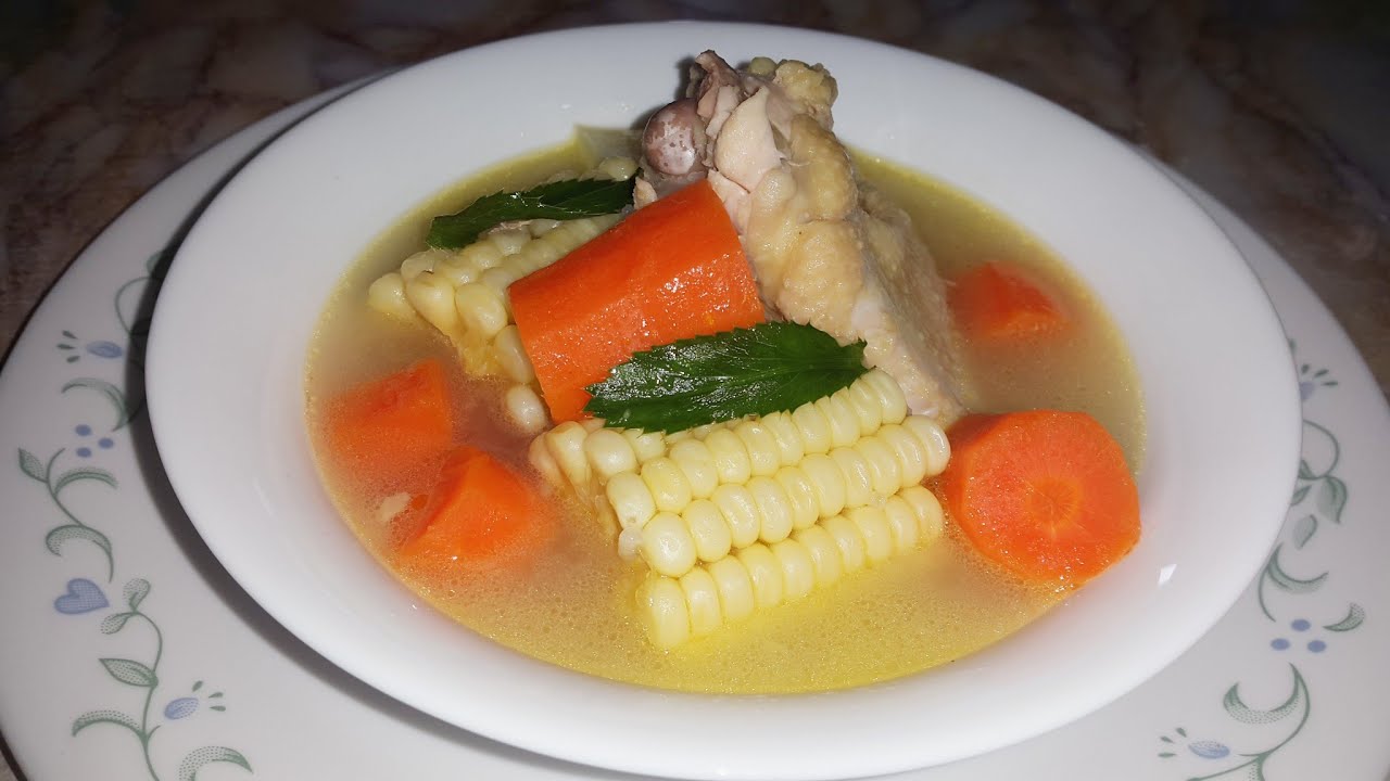 CALDO DE GALLINA, NUTRITIVO Y BAJO EN GRASA - YouTube