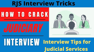 How to prepare for Judiciary Interview । Interview Tips for Judicial Services। Complete Strategy