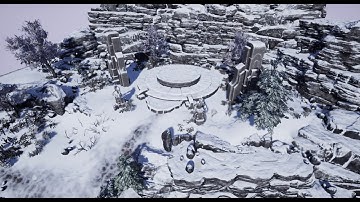 Unreal Engine level design - Stairs to Lendau