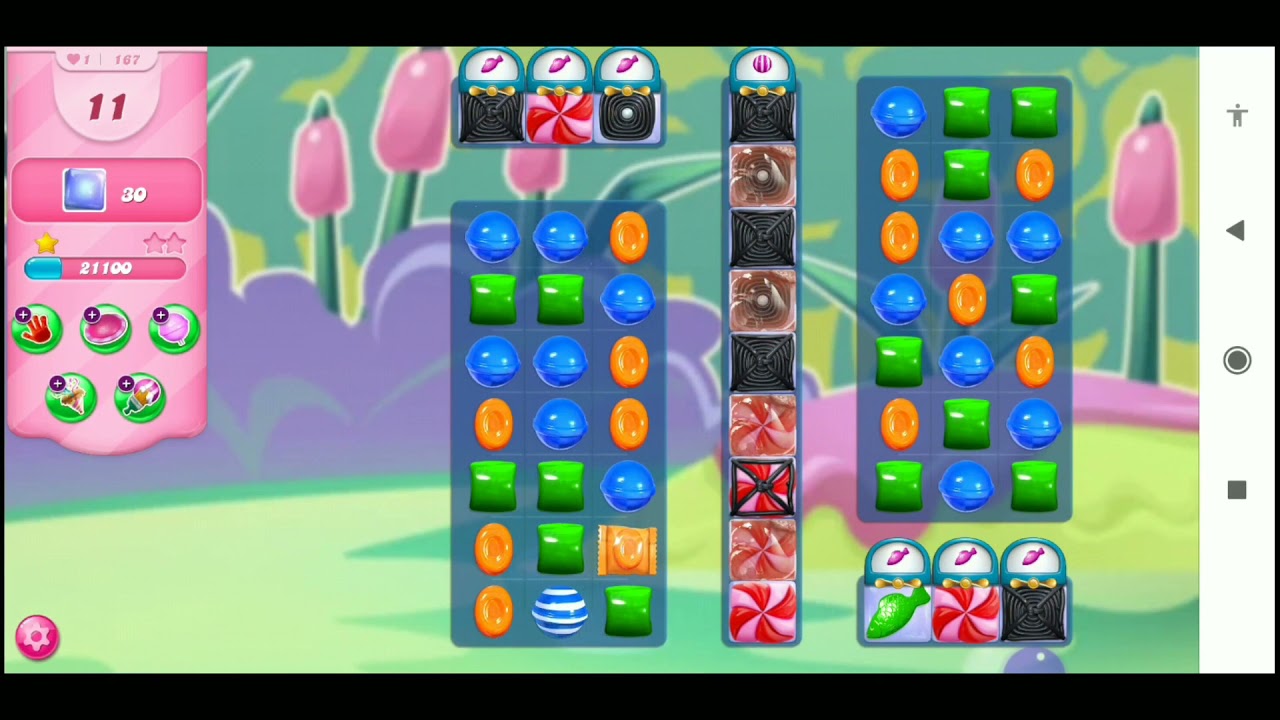 How To Beat Level 167 On Candy Crush