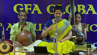 GFA Global's 5th annual music festival - Dec 2023 - Bhargavi Balasubramanian - Vocal
