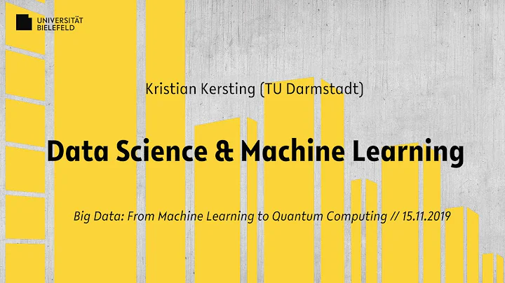 Kristian Kersting: Data Science & Machine Learning