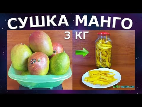 Сушка манго – 3 кг