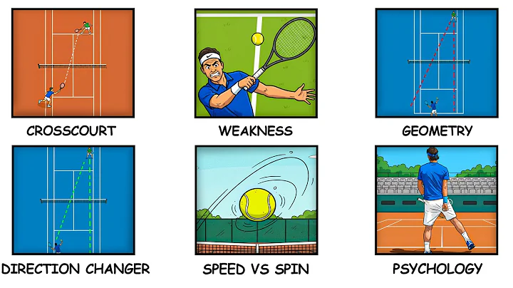 Every MUST-KNOW Tennis Tactic Explained in 13 Minutes