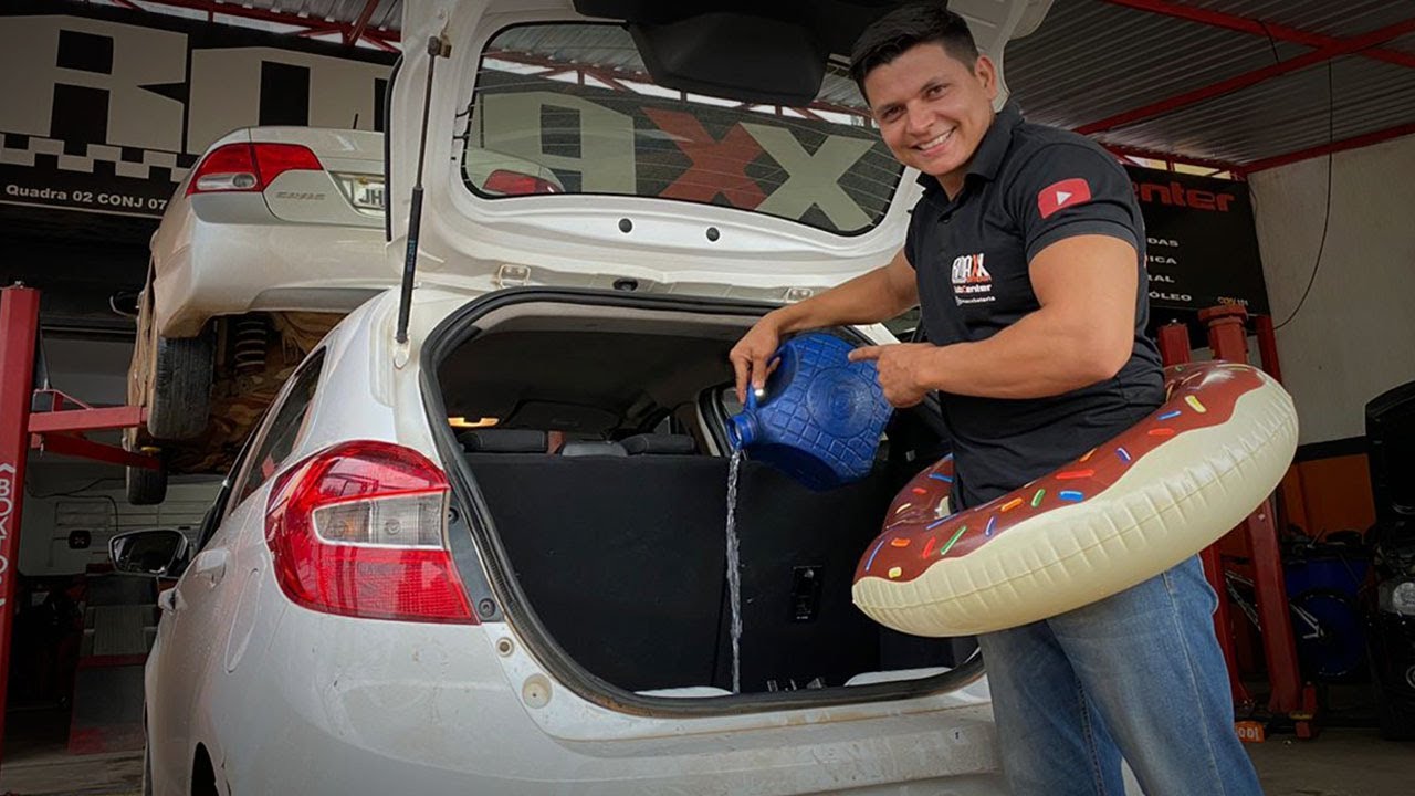 Ford Ka Entrando Água