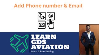 How To Add Phone Number And Email In Amadeus Gds With Ctce Ctcm Command Contact Details Amadeus
