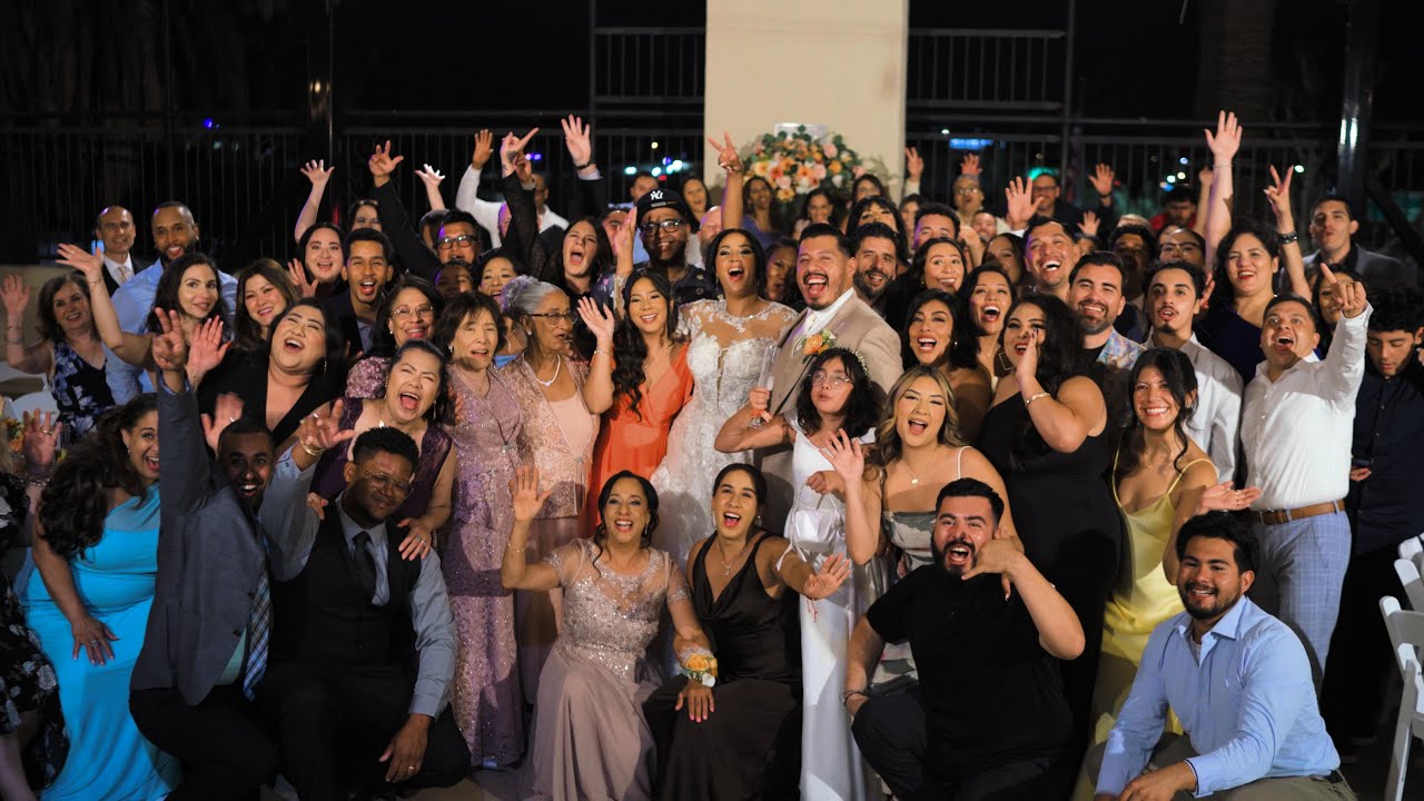 Riverside Art Museum Wedding Video | Emotional First Look, Tearful Vows & Hype Reception