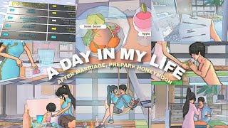 A DAY IN MY LIFE AFTER GETTING MARRIED 'Honeymoon Prep'🌙 || SAKURA SCHOOL SIMULATOR