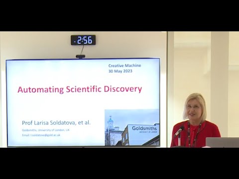 Creative Machine: Larisa Soldatova on "Automating Scientific Discovery"