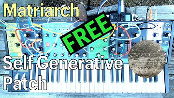 Moog Matriarch - Self Generative Patch