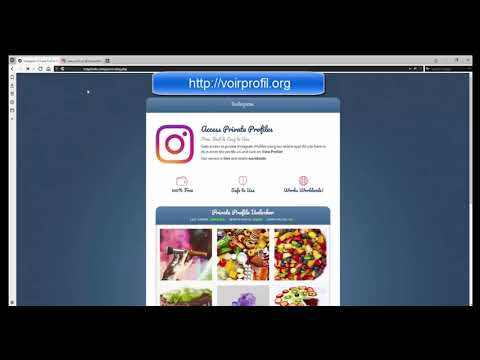 Comment Voir Un Profil Instagram Prive Youtube