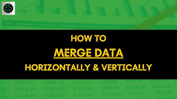 How to Merge cells horizontally and vertically in excel | Merge and center | Merge Across | Combine