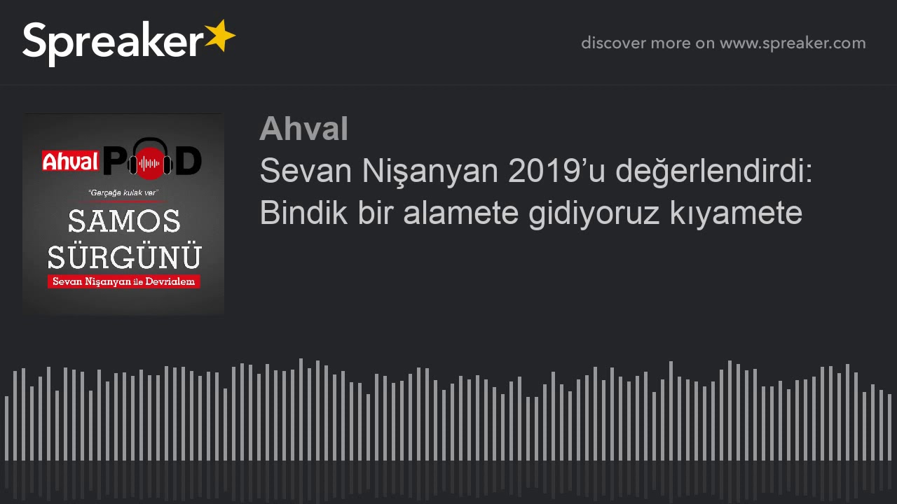 Sevan Nişanyan 2019’u değerlendirdi: Bindik bir alamete gidiyoruz kıyamete