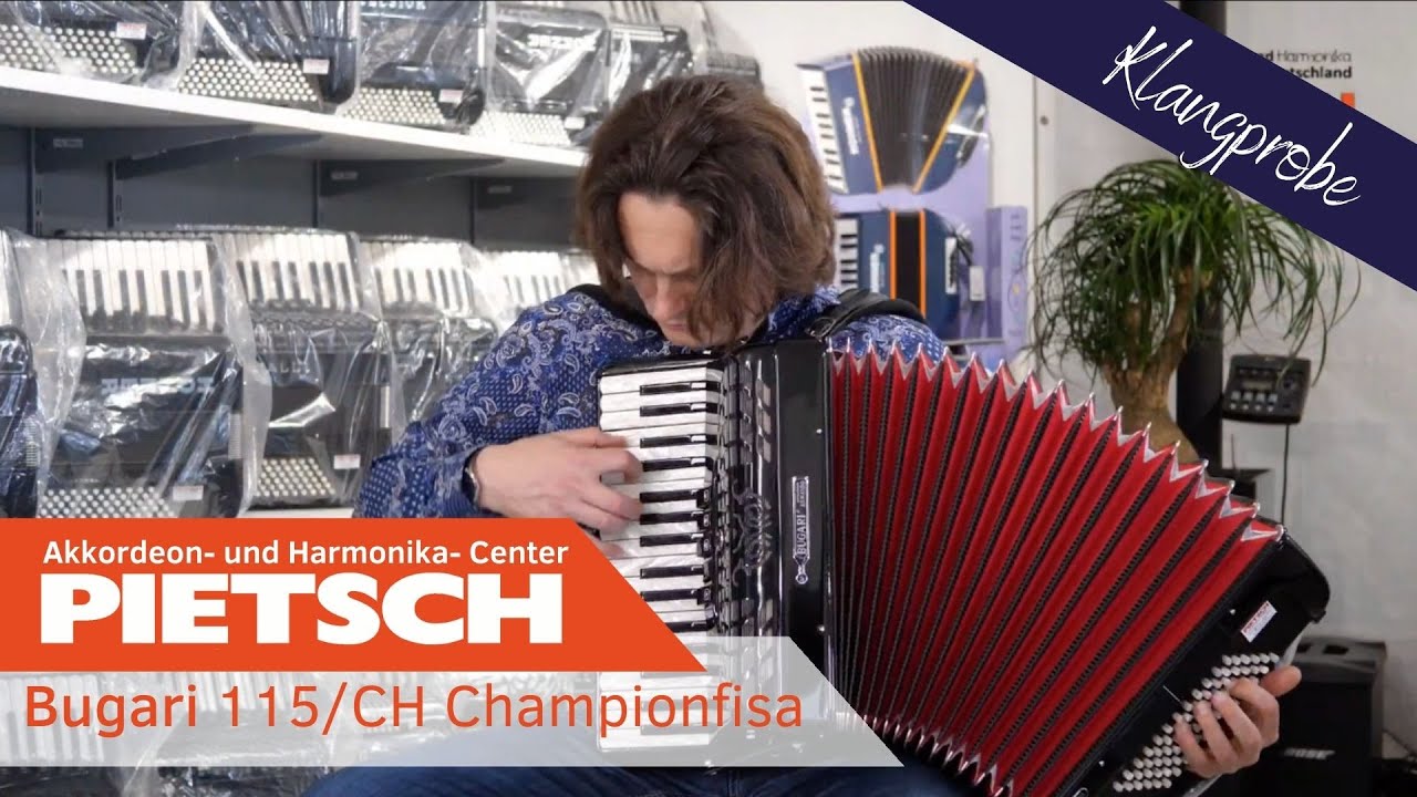 Akkordeon - Bugari 115/CH Championfisa - Klangprobe