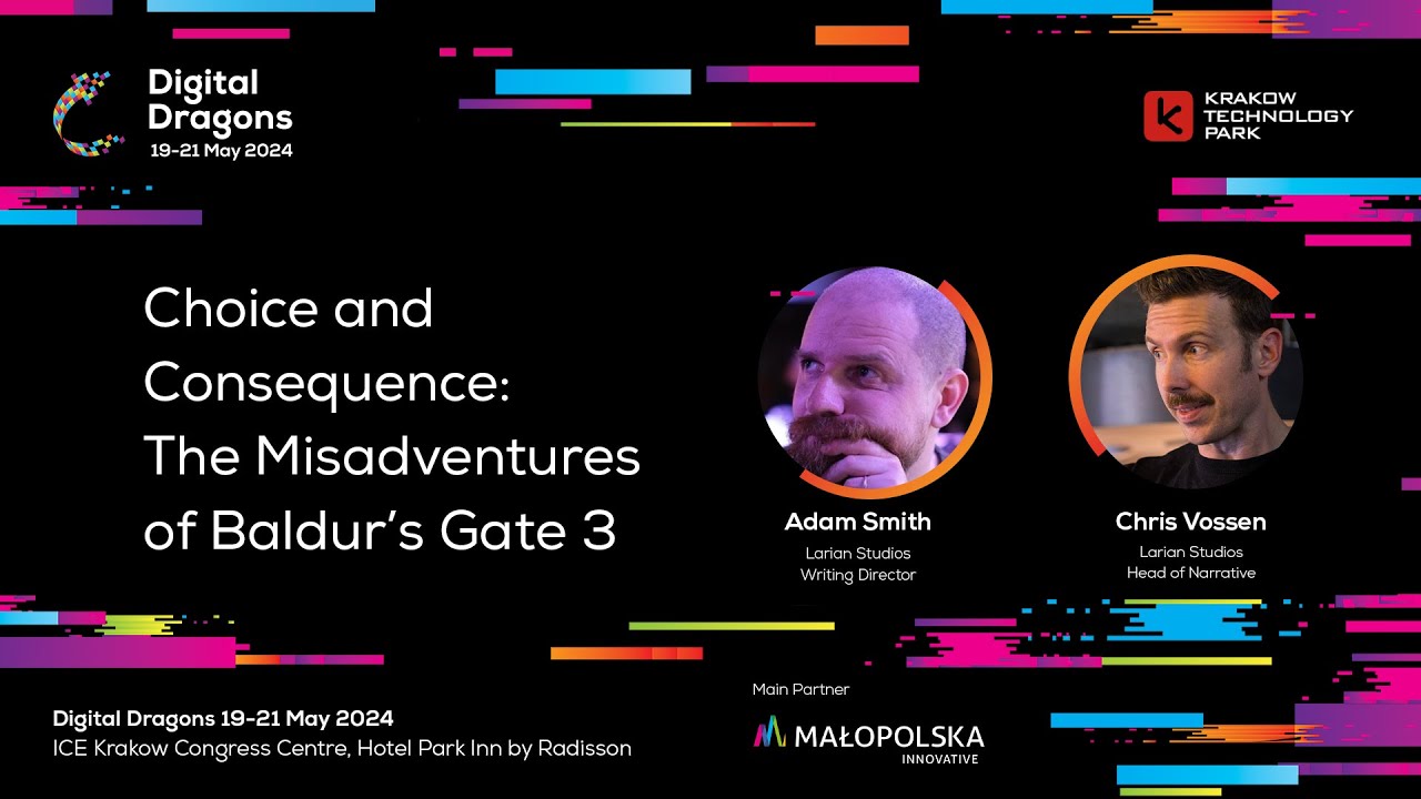 Adam Smith and Chris Vossen - Choice and Consequence: The Misadventures of Baldur’s Gate 3