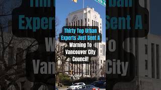 Top Urban Planners Just Exposed Vancouver's Biggest Mistake #realestate #vancouver #housingcrisis