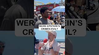 Is what Epstein did EVIL???