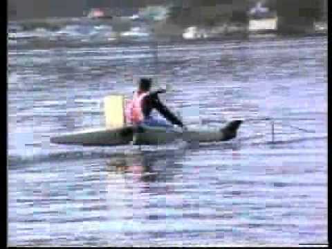 high speed flying carbon hydrofoil kayak k8 industridesign