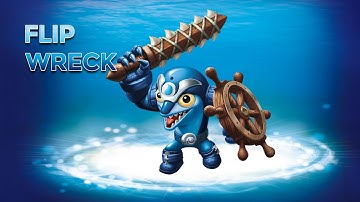 Skylanders Trap Team - Flip Wreck - Sword Specialist Path - BEST PATH - GAMEPLAY