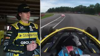 COLTON HERTA POLE LAP DEBRIEF // HONDA INDY 200 AT MID-OHIO
