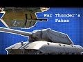 The fakes of war thunder  fake tank friday