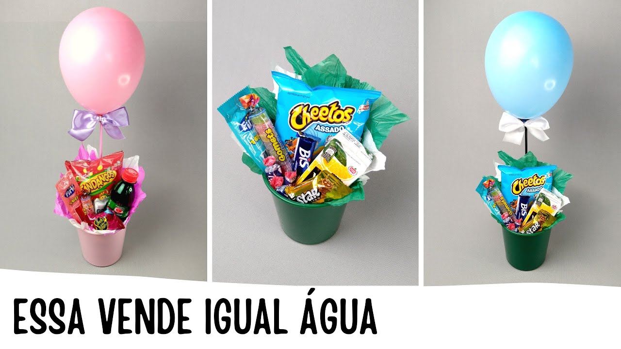 NUNCA MAIS FIQUE SEM DINHEIRO VENDENDO ESSA IDEIA DE LEMBRANCINHA NO BALDE PARA O DIA DAS CRIANÇAS