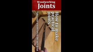 #shorts Draw Bore Mortise & Tenon Short