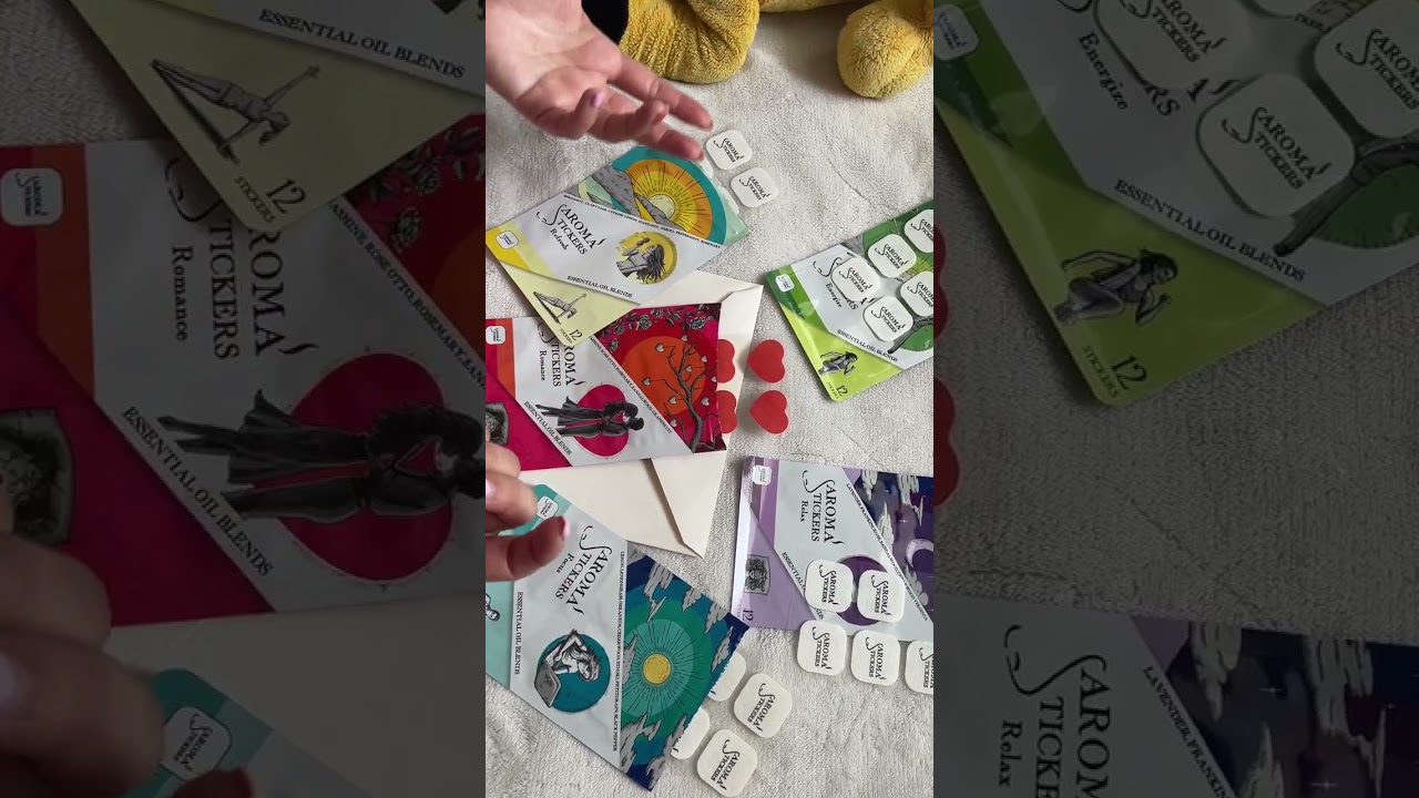 AROMA STICKERS Review – Natural Essential Oil Scented Stickers for Relaxation!