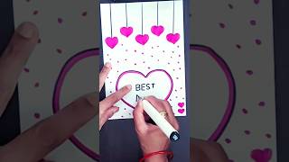 Mother's day Easy Card #trending #ytshort#short#viral#shorts #ytshorts#diy#drawing #easydrawing