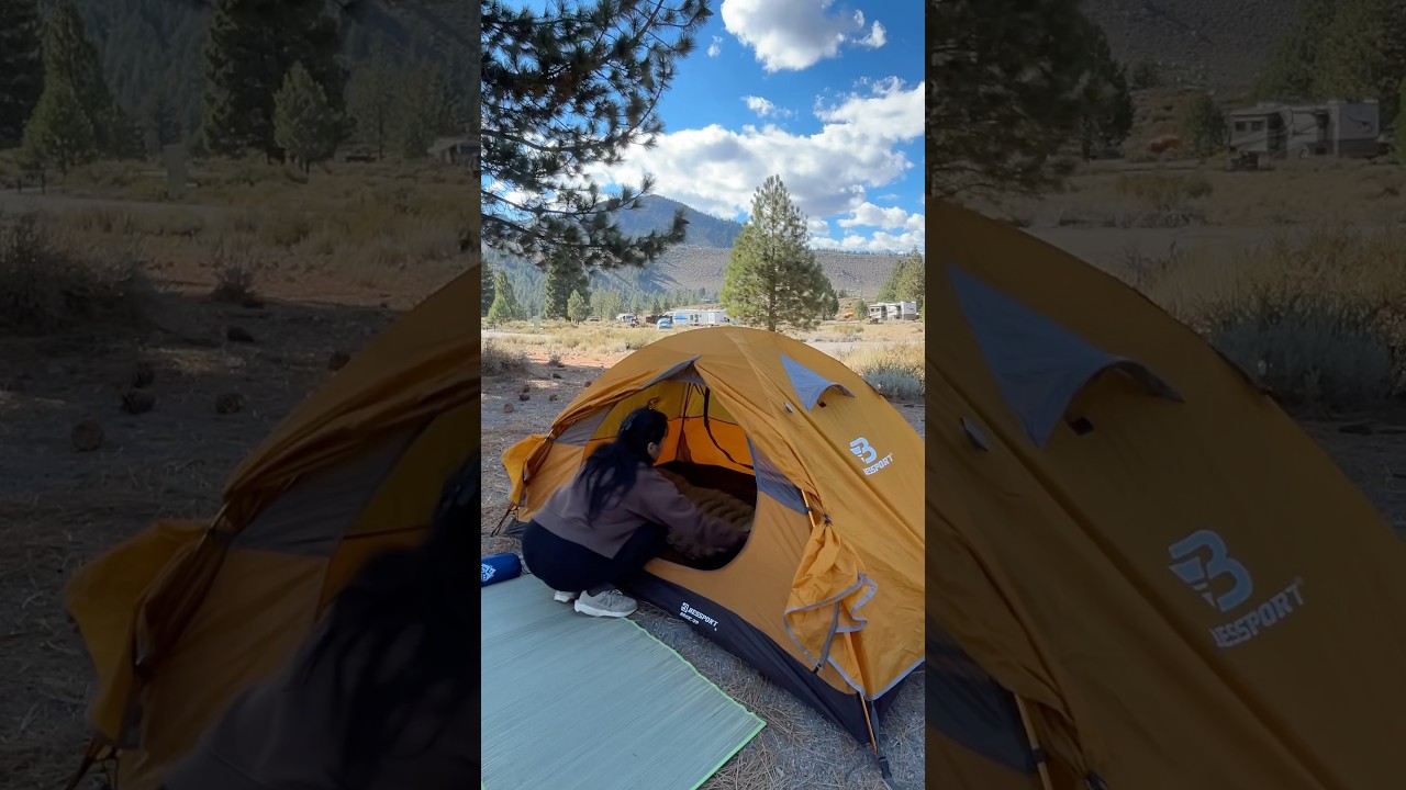 Camping set-up ASMR 🏕️ 