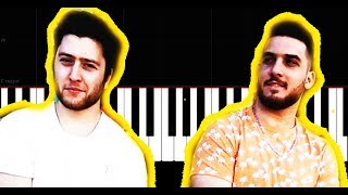ikikardesh - Sen Güneşe Tutul Ben Sana - Piano tutorial by VN
