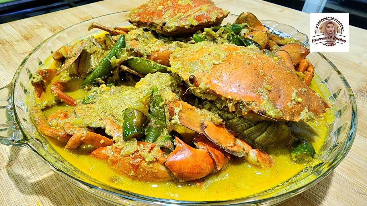 MASAK KEPITING ANTI RIBET, KEPITING KUAH KARI.
