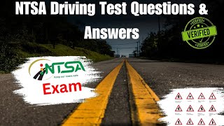 NTSA Driving School test Questions and Answers for Theory Exams (Part 1) screenshot 4