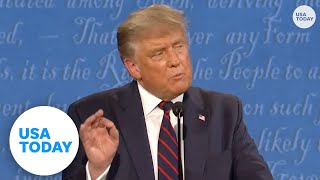 Trump and Biden argue on COVID-19 at first presidential debate | USA TODAY