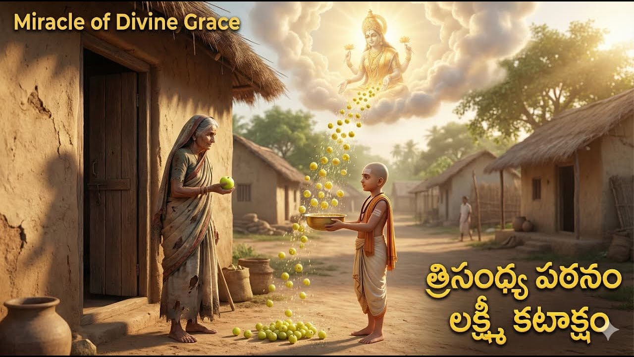 కనకధారా స్తోత్రం –మహాలక్ష్మీ కరుణా ధార-Kanakadhara Stotram – Divine Flow of Goddess Lakshmi’s Grace