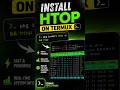Monitor CPU & RAM Like a Hacker 😳🔥 | HTOP on Android