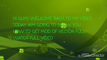 How to download mod of vector full.